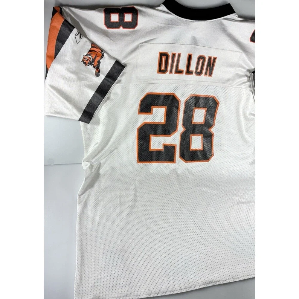 Reebok Authentic Team Replica Cincinnati Bengals Corry Dillion 4XL Jersey - Picture 6 of 11